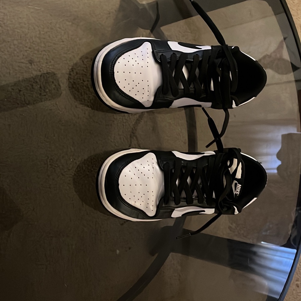 Nike Dual-Tone Black and White Sneakers